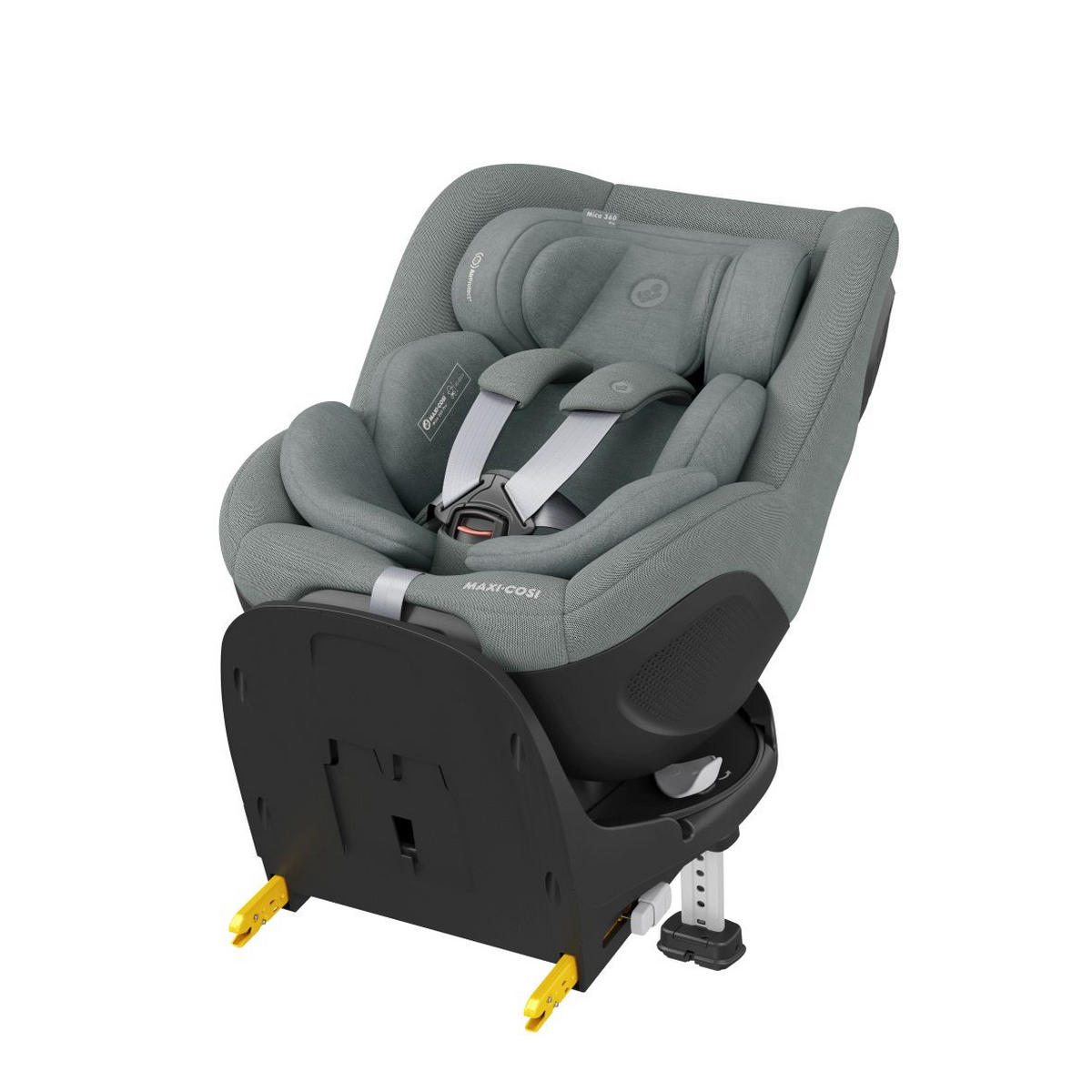 BAKÅTVÄND BILBARNSTOL Mica 360 Pro  - grå, Basics, metall/textil (44,2/67/74,5cm) - Maxi Cosi Pro