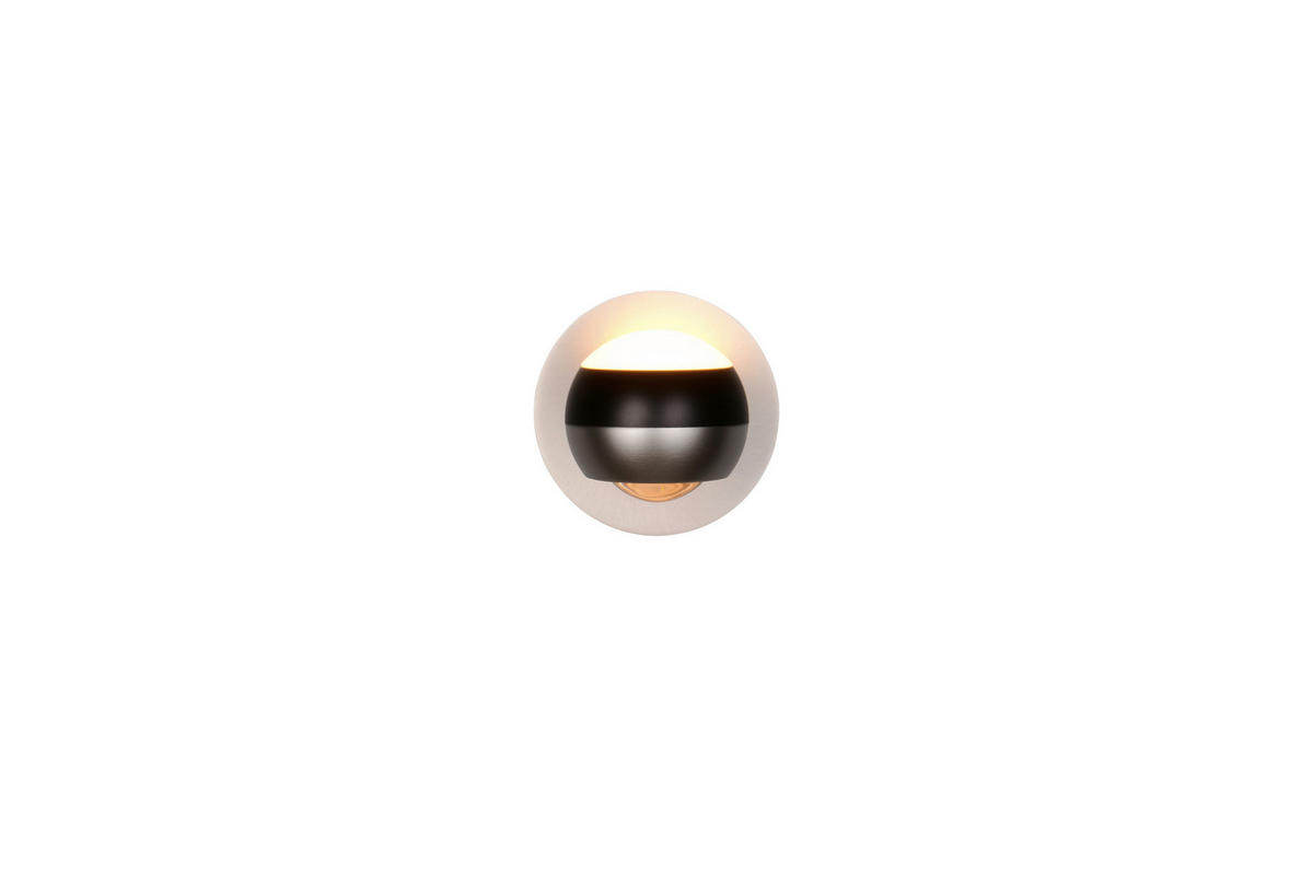 LED-WANDLEUCHTE - Schwarz/Nickelfarben, Design, Metall (13.5/13,5cm) - Trio Leuchten