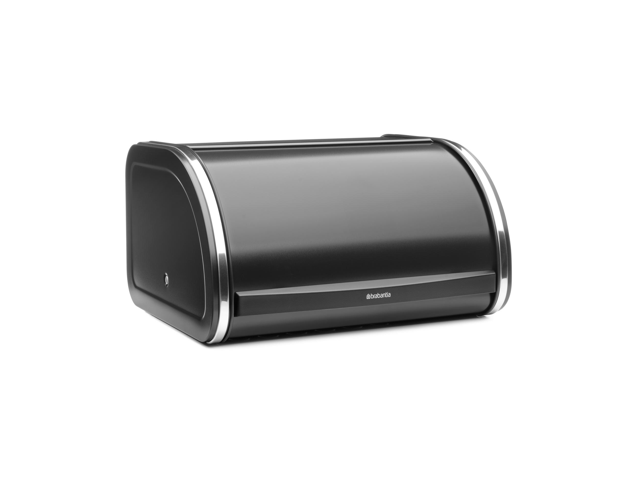BROTKASTEN 31,6/17,3/26,2 cm  - Schwarz, Basics, Metall (31,6/17,3/26,2cm) - Brabantia