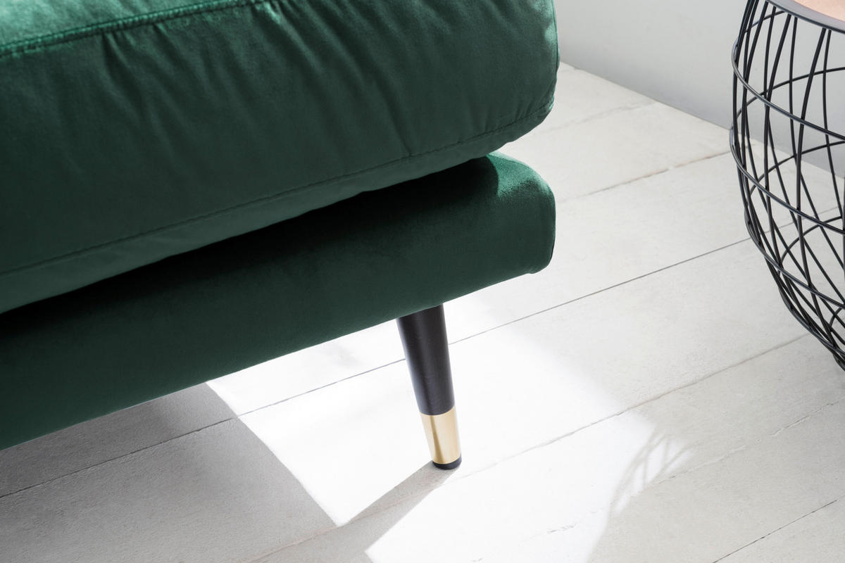 ECKSOFA Eckteil  TOKIO-2S.REC Grün  - Grün, MODERN, Holz/Textil (275/157cm) - MID.YOU