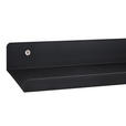 WANDREGAL 120/4/10 cm  - Schwarz, Basics, Metall (120/4/10cm) - Xora