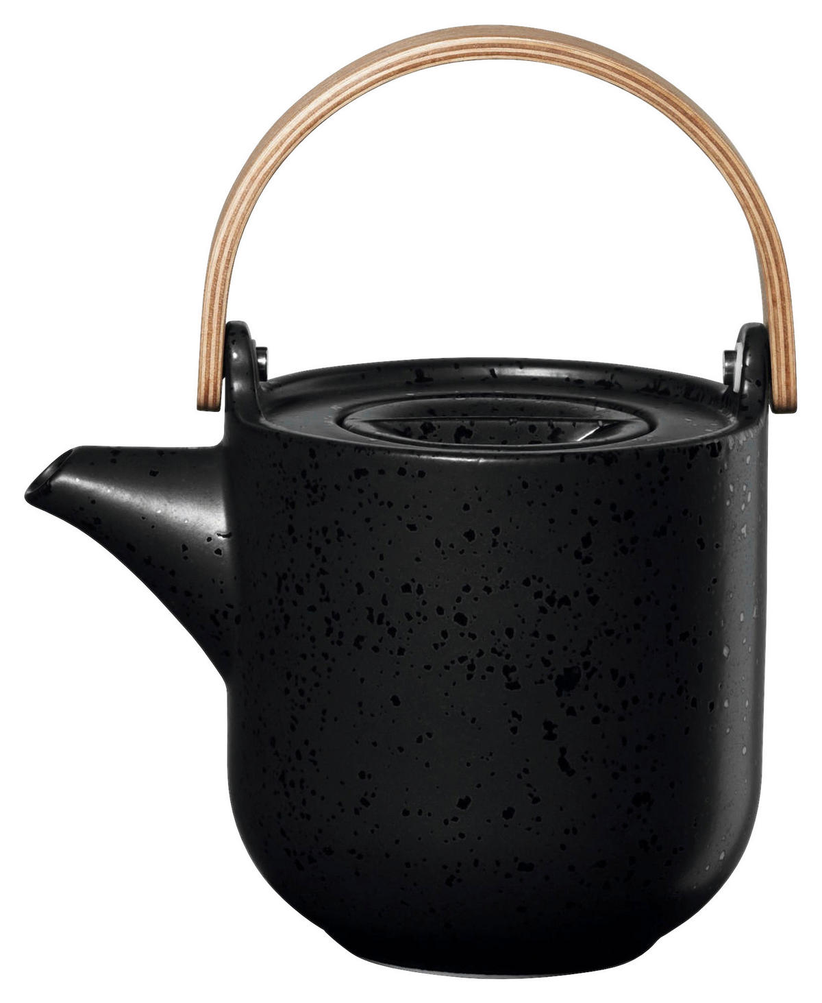 TEEKANNE coppa kuro  - Schwarz, Design, Keramik (14,5cm) - ASA
