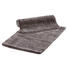 BADEMATTE Grau - Grau, Kunststoff/Textil - Esposa