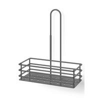 KOŠARICA ZA TUŠ - črna, Basics, kovina (25,5/31,8/14cm) - Zack