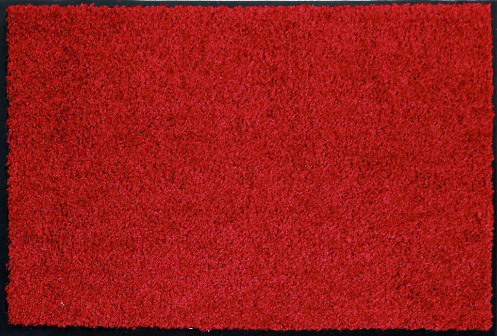 FUßMATTE  80/120 cm  Rot  - Rot, KONVENTIONELL, Textil (80/120cm) - Esposa