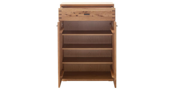 SCHUHSCHRANK 75/108/37 cm  - Wildeiche/Anthrazit, Natur, Holz/Holzwerkstoff (75/108/37cm) - Waldwelt