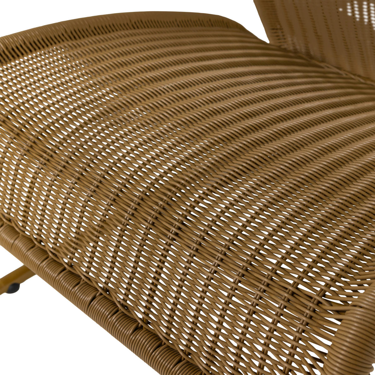 GARTENSESSEL Metall, Kunststoff Honig  - Honig, MODERN, Kunststoff/Metall (78/67/69cm) - Livetastic