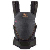 BABYTRAGE Manduca XT  - Grau, Basics, Textil (22/34/12cm) - Wickelkinder Manduca
