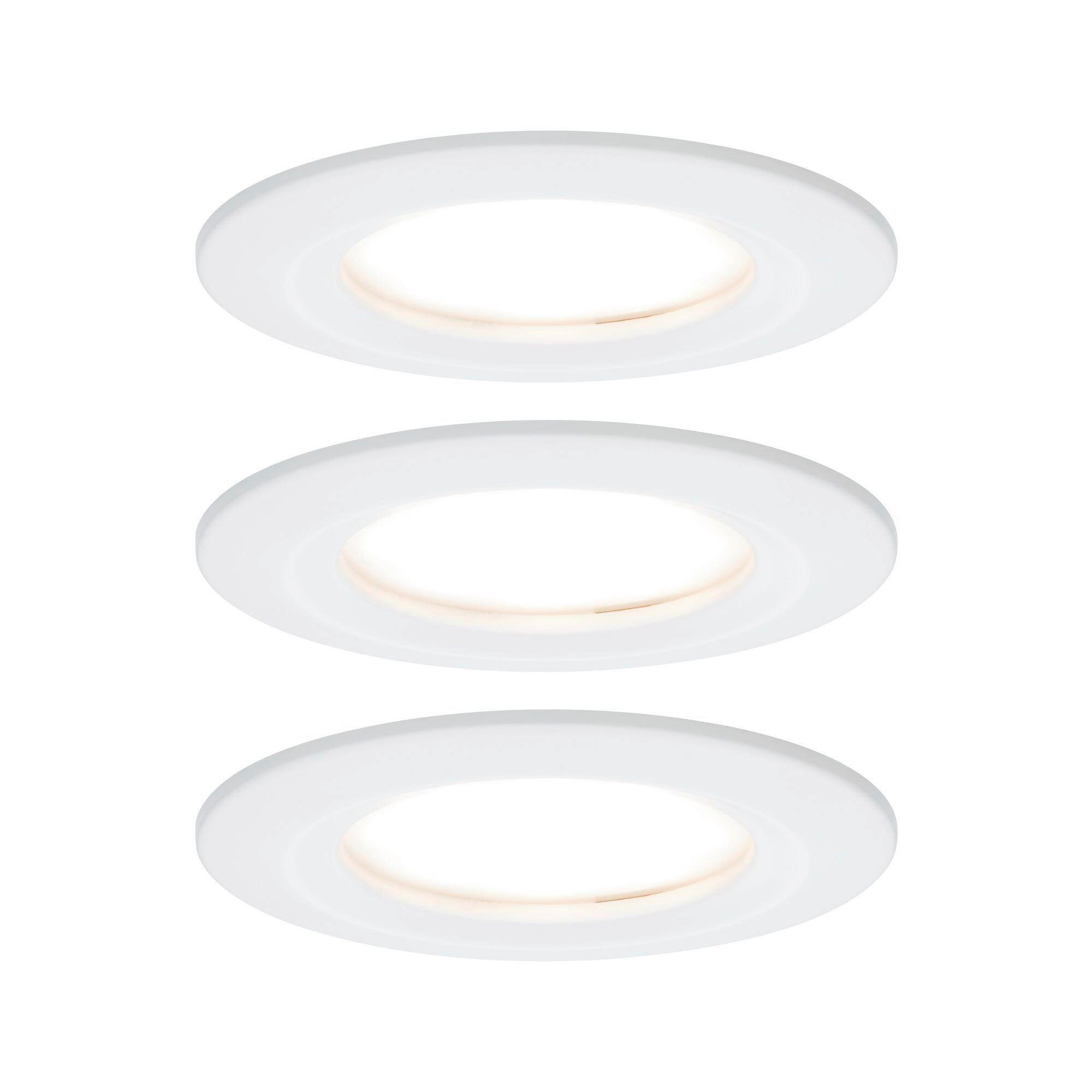 EINBAUSPOT-SET 8,4/8,4/3,0 cm  - Basics (8,4/8,4/3,0cm) - Paulmann