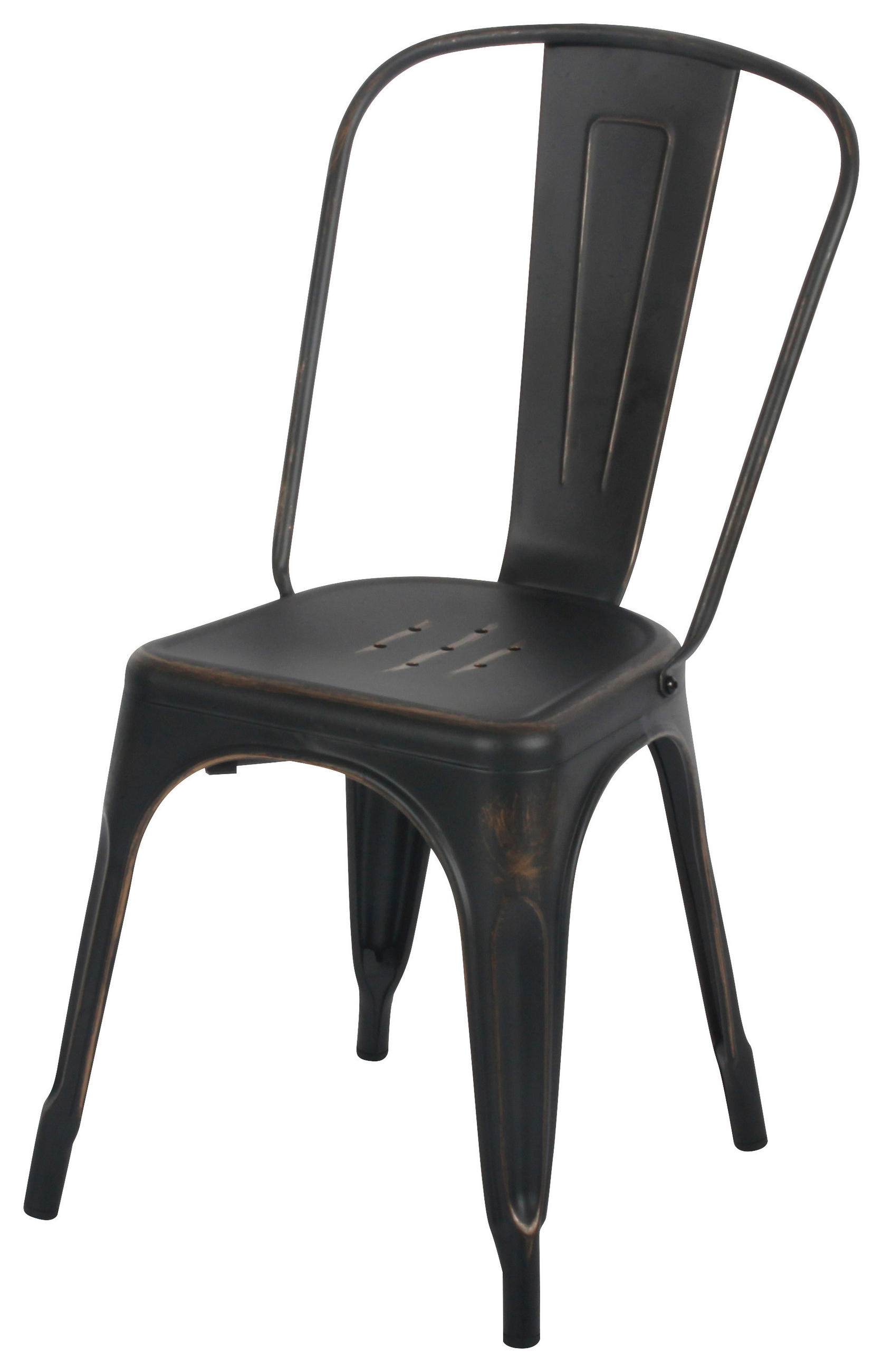 STOL stål  - svart, Design, metall (45/84/52cm)