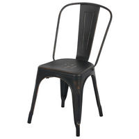 STOL stål  - svart, Design, metall (45/84/52cm)