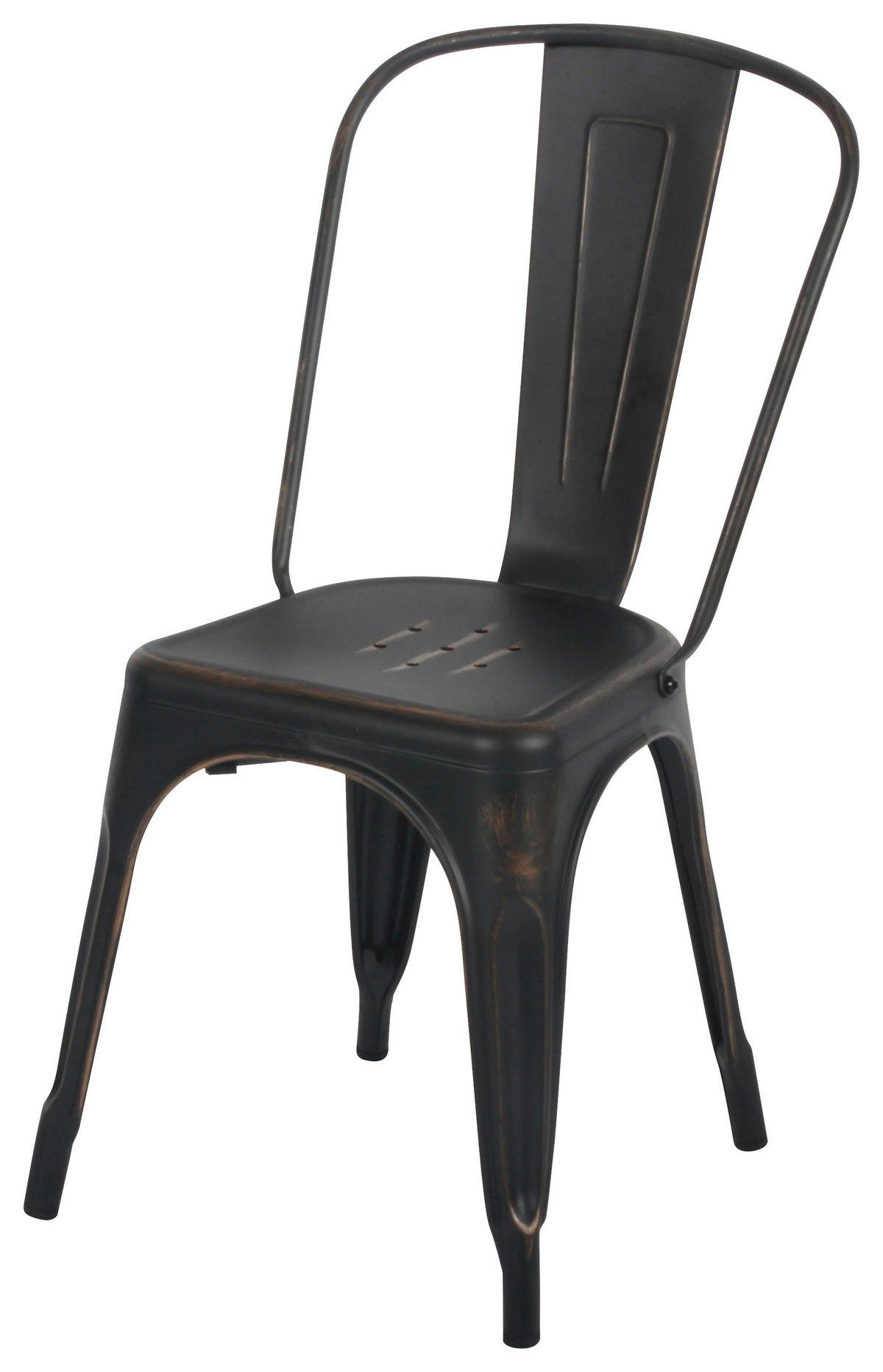 STOL stål  - svart, Design, metall (45/84/52cm)