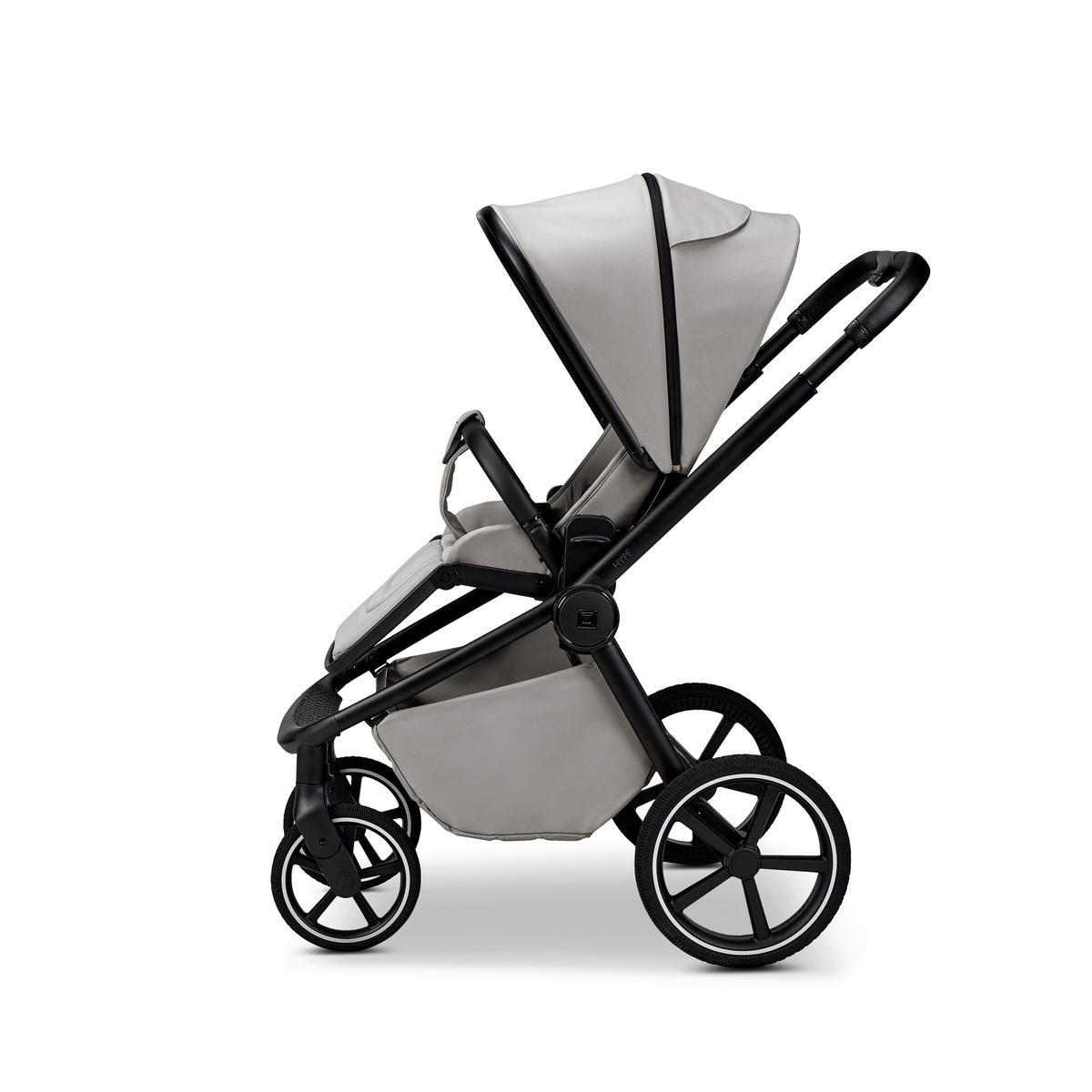 BUGGY Hype  - Blaugrau/Schwarz, Basics, Textil (96/57/114cm) - Moon