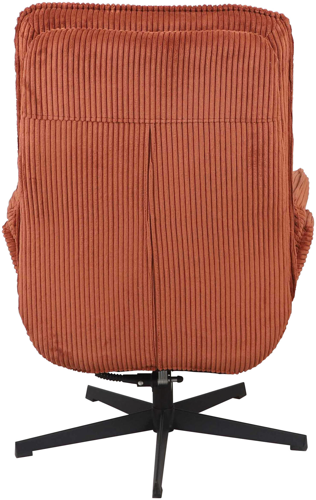 RELAXSESSELSET Cord    - Terracotta/Schwarz, Design, Textil/Metall (75/103/85cm) - Carryhome