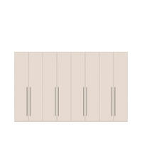 ORMAR SA KLASIČNIM VRATIMA  362/224/56 cm  - Dizajnerski, pločasti materijal (362/224/56cm)