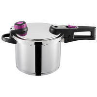 SCHNELLKOCHTOPF SYSTEM PLUS 6 L  - Edelstahlfarben, Basics, Metall (22cm) - GSW