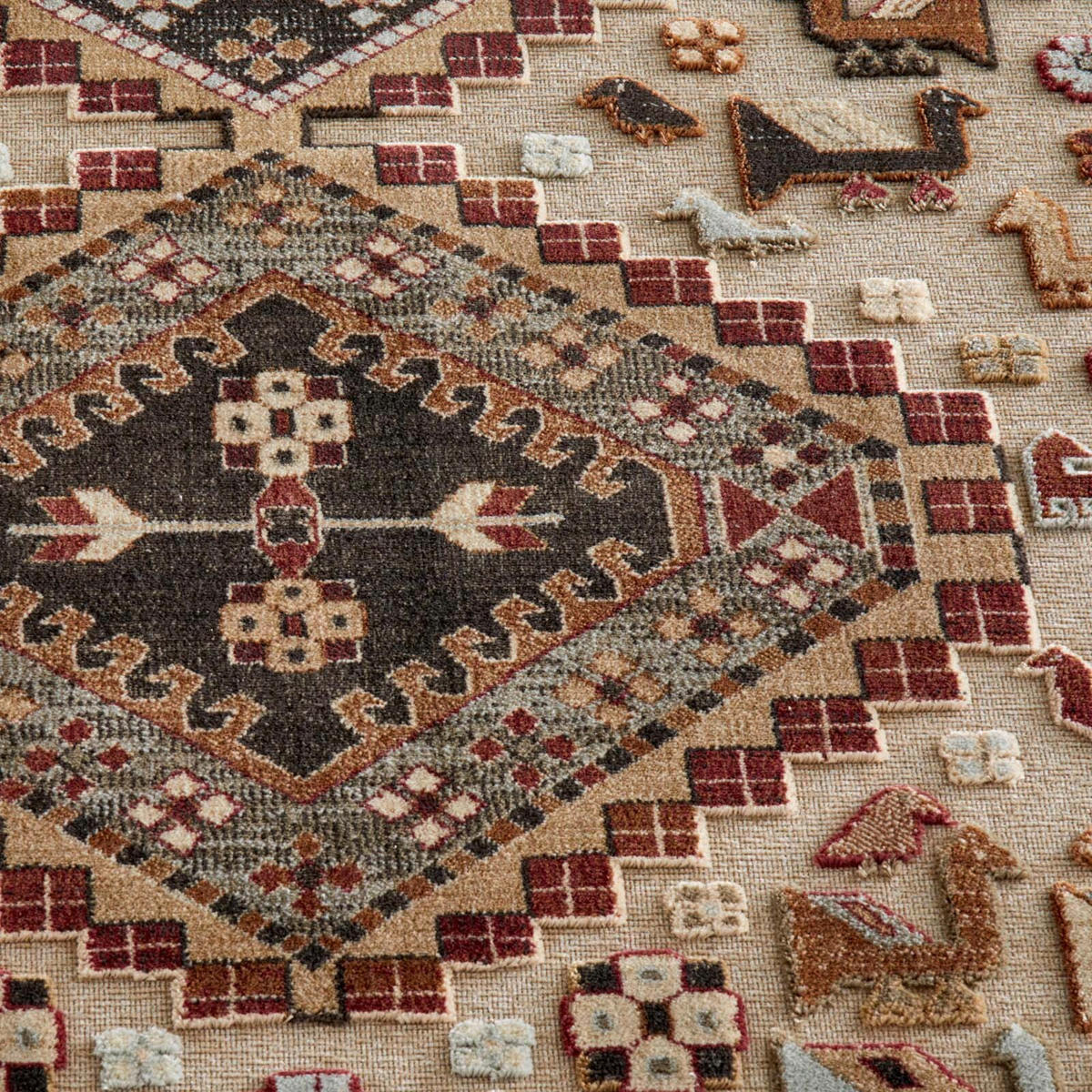 WEBTEPPICH 200/300 cm Creme  - Creme, Design, Textil (200/300cm) - Novel