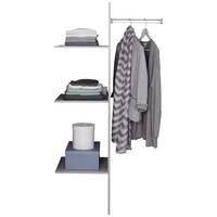 NOTRANJA RAZDELITEV - siva, Design, leseni material (77/152/44cm) - Xora