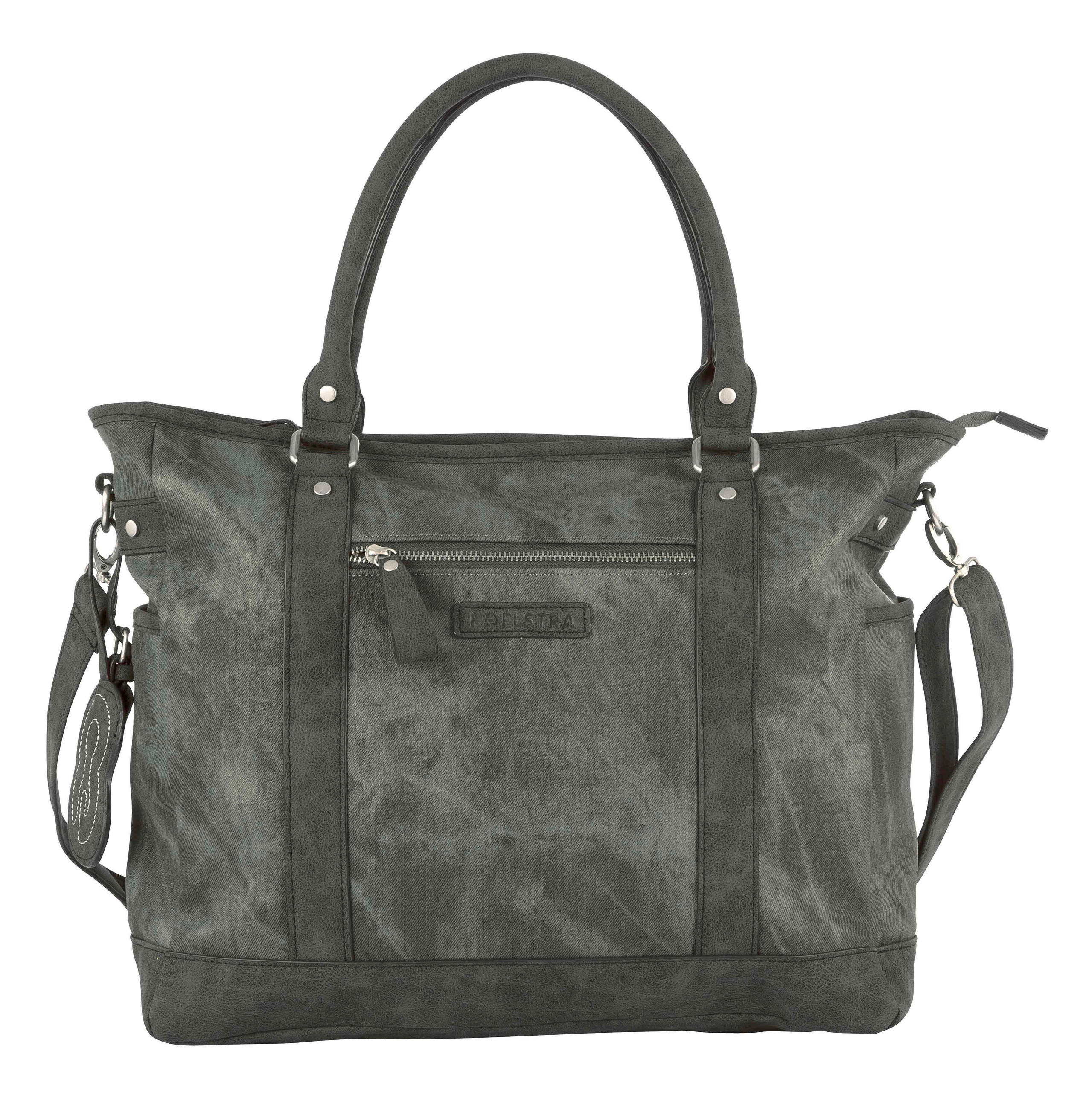 PREVIJALNA TORBA   50/14/33 cm         zelena  - zelena, Trend, umetna masa/tekstil (50/14/33cm)