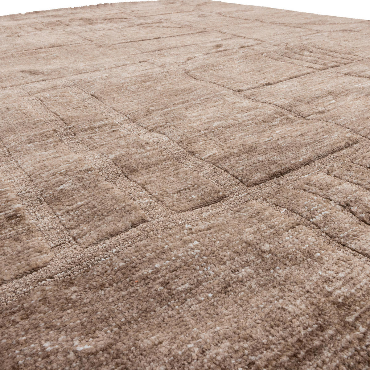 TEPPICH 170/240 cm LOVI Taupe rechteckig  - Taupe, Basics, Textil (170/240cm)