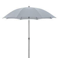 SENČNIK - antracit/svetlo siva, Basics, kovina/tekstil (191/246cm) - Doppler