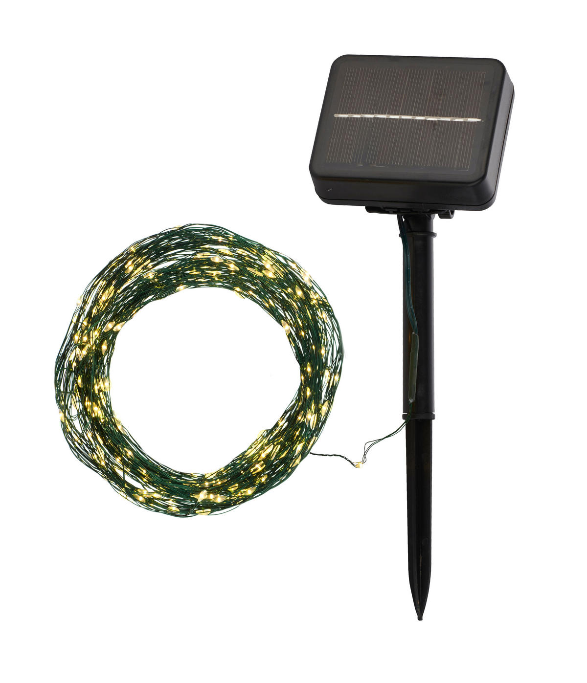 LICHTERKETTE 1590 cm  - Dunkelgrün, Basics, Metall (1590cm)