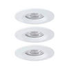 LED-DECKENLEUCHTE 6,5 cm  - Alufarben/Weiß, Basics, Metall (6,5cm) - Paulmann