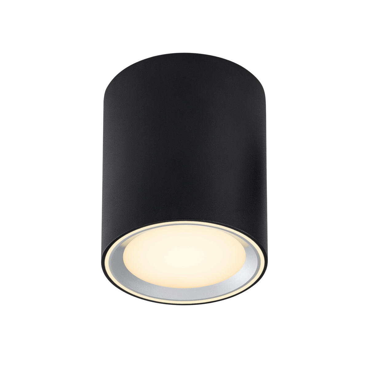 AUFBAULEUCHTE 10/12 cm   - Schwarz, Basics, Metall (10/12cm) - Nordlux