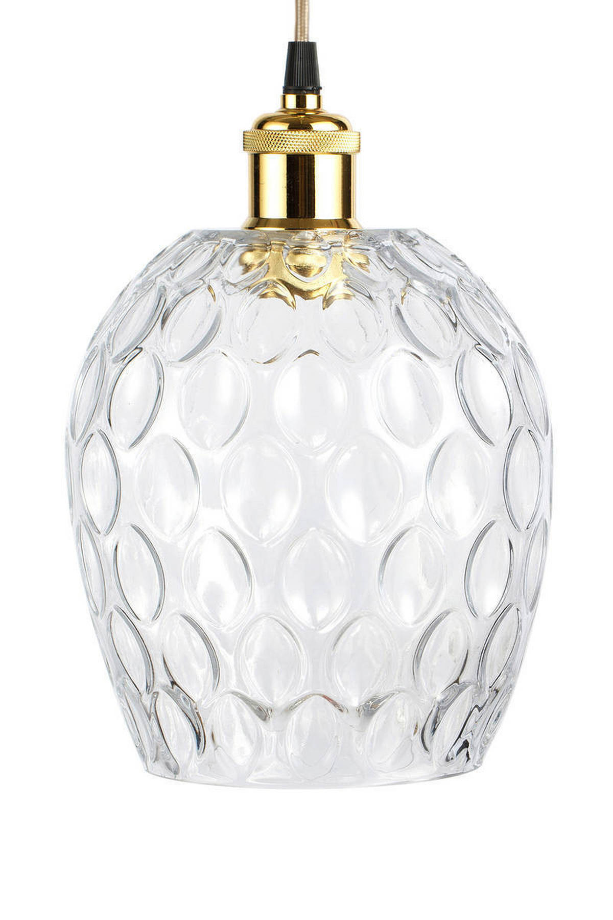 HÄNGELEUCHTE 18/27/18 cm  - Klar, Trend, Glas (18/27/18cm) - Kayoom