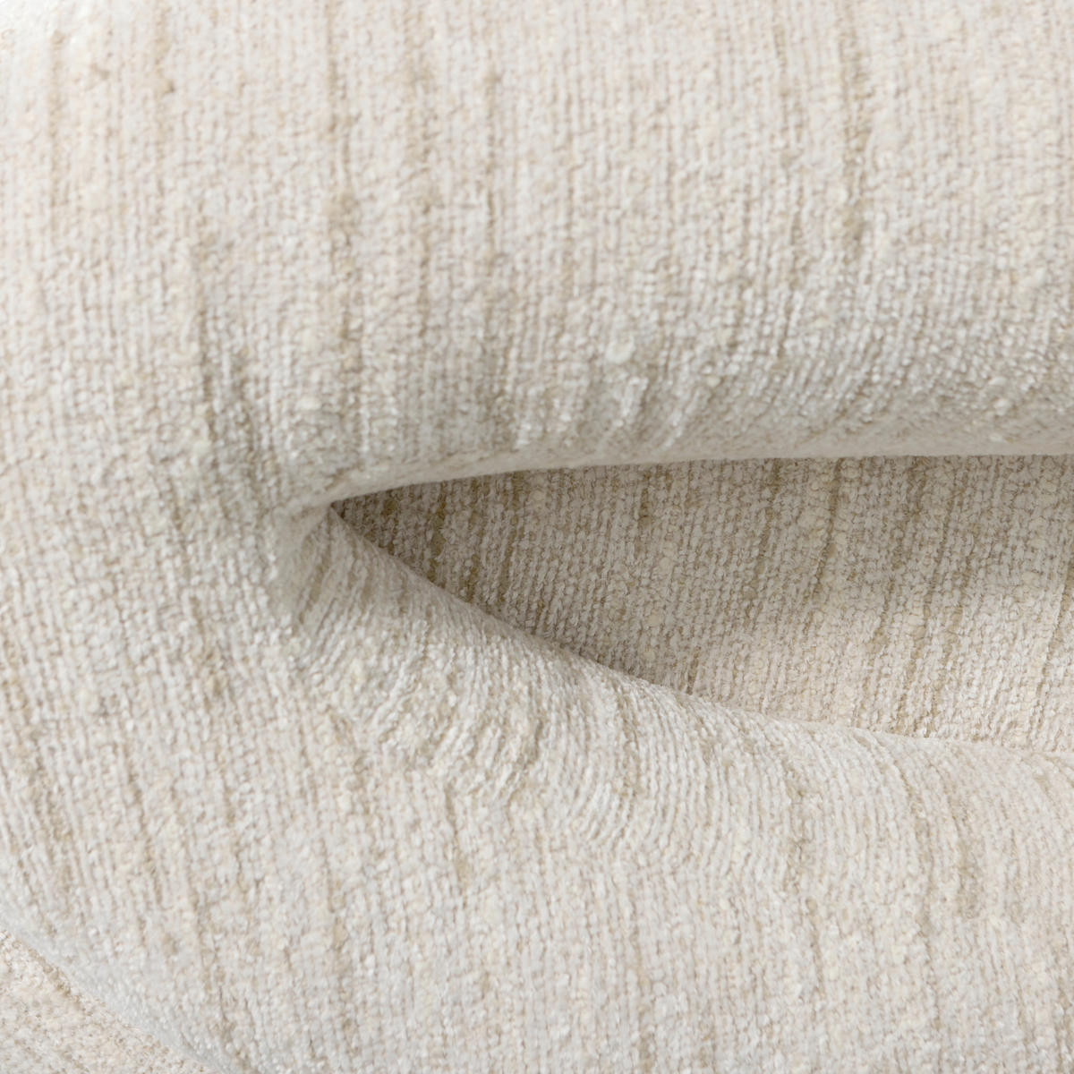 SESSEL in Chenille Naturfarben  - Schwarz/Naturfarben, Design, Kunststoff/Textil (88/70/88cm) - Livetastic