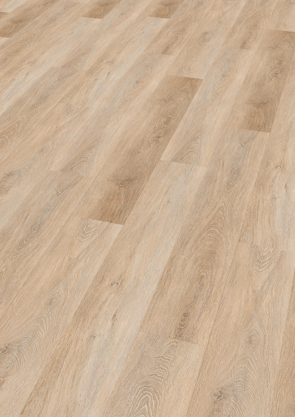 VINYLBODEN SPC 5mm inkl. Trittschall  per  m² - Eichefarben, Basics, Kunststoff (18,3/122/0,5cm)