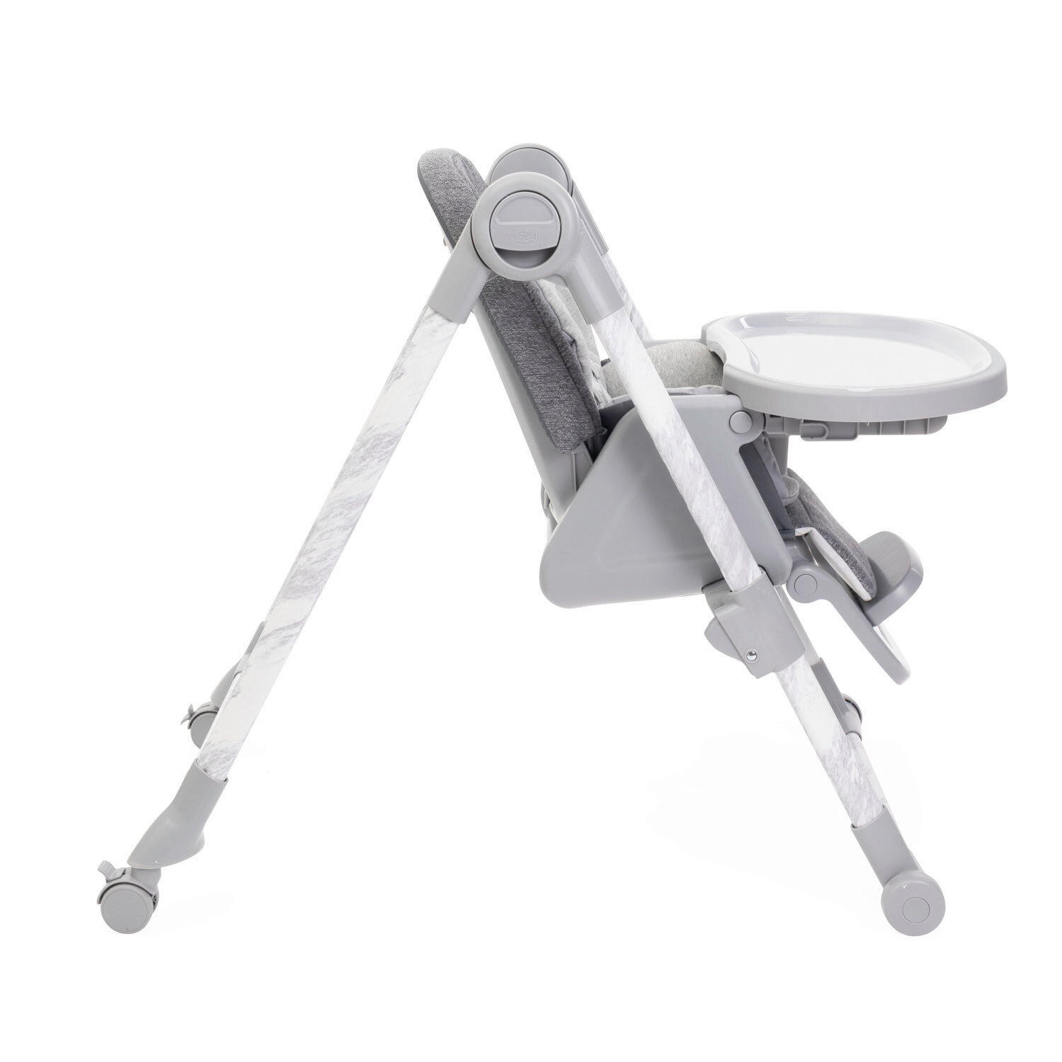 HOCHSTUHL Polly Armonia Dunkelgrau, Hellgrau Carrara - Dunkelgrau/Hellgrau, Basics, Kunststoff (57/79-104/90cm) - Chicco