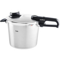 EKSPRES LONAC  6,0 l  Vitavit Premium  - srebrne boje, Basics, metal (6l) - Fissler