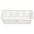 KORB - Weiß, KONVENTIONELL, Kunststoff (19,5/5/10cm) - Plast 1 KORB - Weiß, KONVENTIONELL, Kunststoff (19,5/5/10cm) - Plast 1