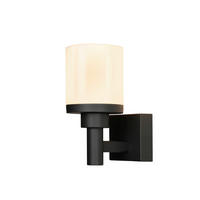 LED-AUßENLEUCHTE 18/12/25 cm   - Schwarz, KONVENTIONELL, Metall (18/12/25cm)