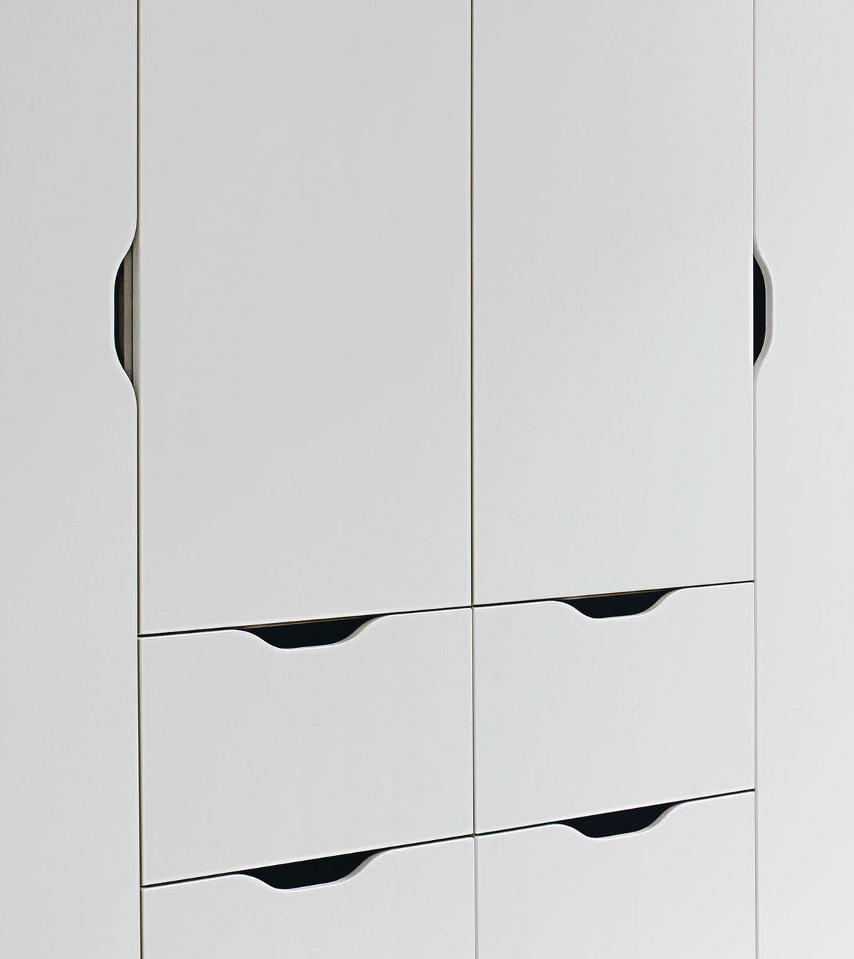 DREHTÜRENSCHRANK 181/197/54 cm 4-türig  - Weiss, Modern, Holzwerkstoff (181/197/54cm) - Rauch Möbel