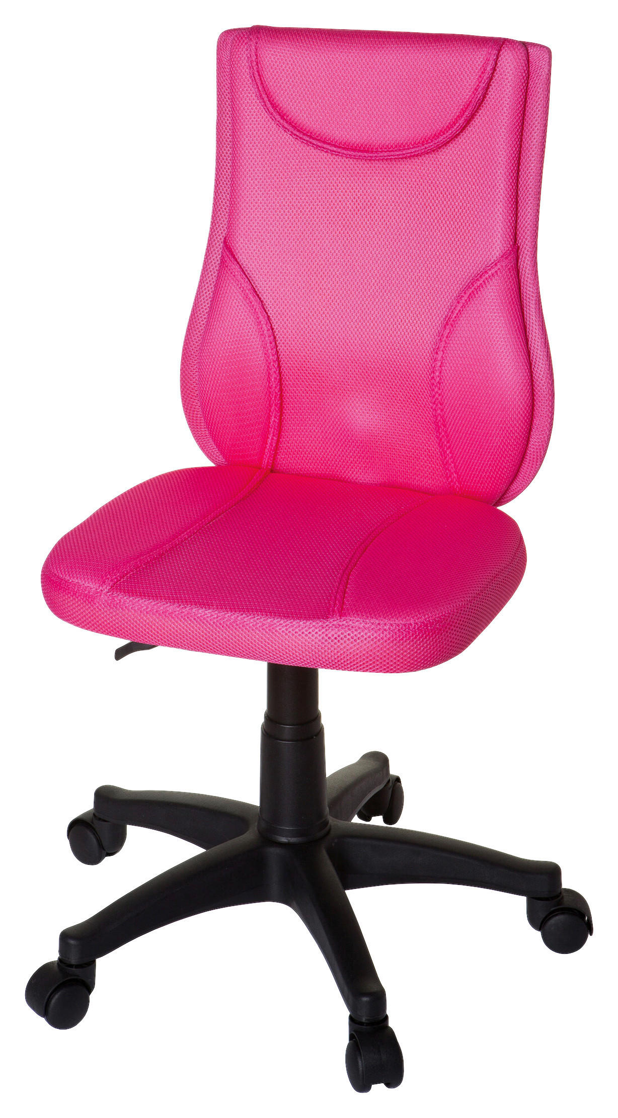 SNURRSTOL FÖR UNGDOMAR  i pink  - pink, Basics, plast (46/84-94/40cm) - MID.YOU