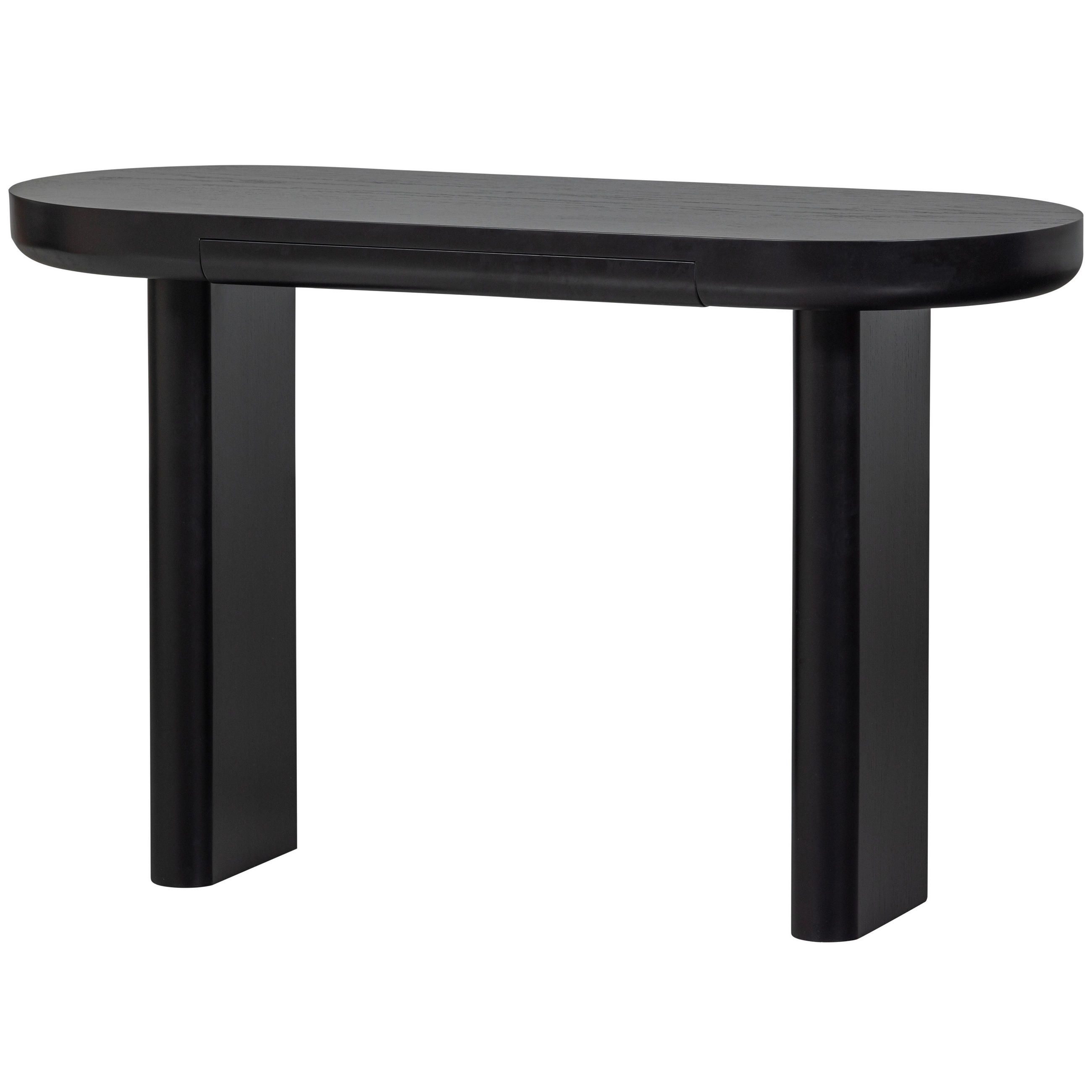 BEISTELLTISCH in Holzwerkstoff 120/50/75 cm  - Schwarz, Design, Holzwerkstoff (120/50/75cm) - Livetastic