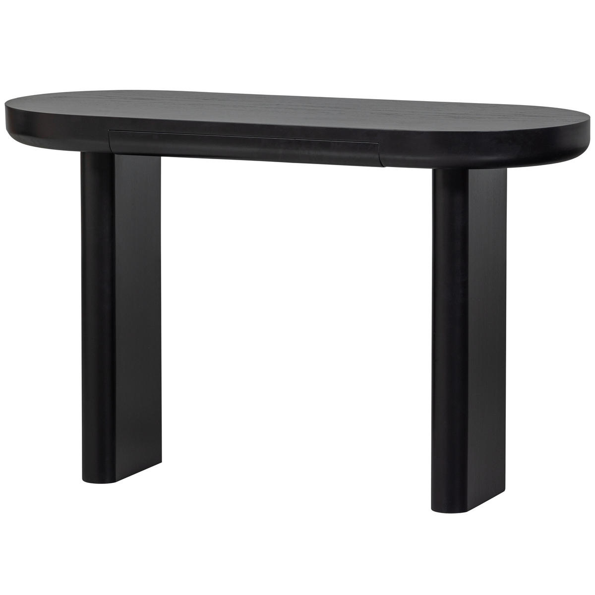 BEISTELLTISCH in Holzwerkstoff 120/50/75 cm  - Schwarz, Design, Holzwerkstoff (120/50/75cm) - Livetastic