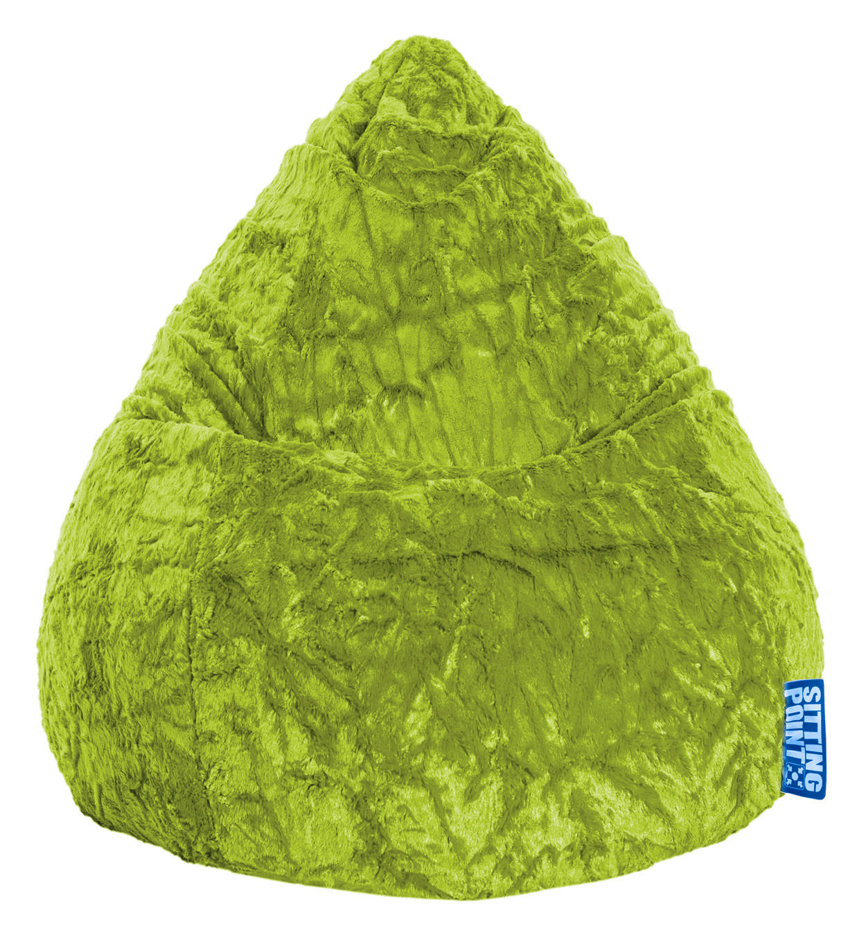 VREČA ZA SEDENJE FLUFFY L  FLUFFY L   70/90 cm           - zelena, Konvencionalno, tekstil (70/90cm)