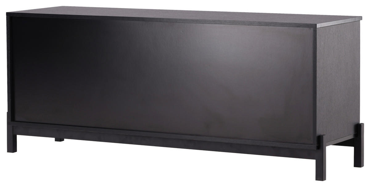 SIDEBOARD 135/56/40 cm  - svart, Design, metall/trämaterial (135/56/40cm) - Niels Andersson