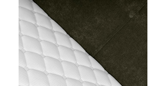 BOXBETT 180/200 cm in Khaki - Khaki/Schwarz, KONVENTIONELL, Holz/Textil (180/200cm) - Carryhome