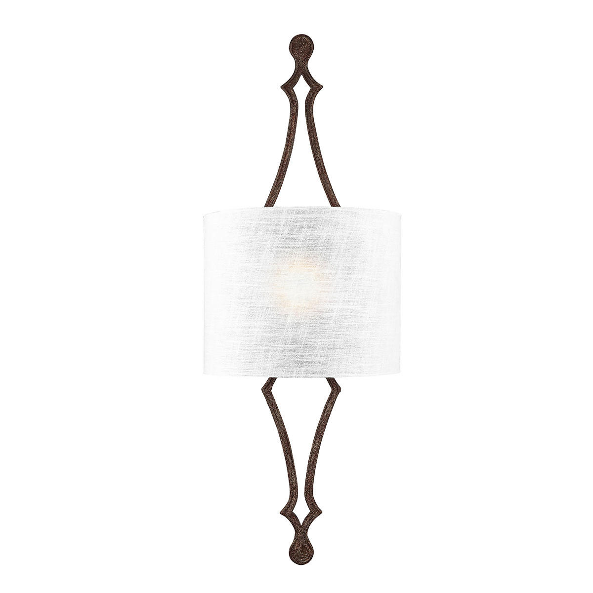 WANDLEUCHTE Elstead Tilling 1 29.2/77.8/11.7 cm   - Dunkelgrau, KONVENTIONELL, Glas/Metall (29.2/77.8/11.7cm) - Elstead Lighting