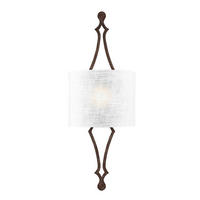 WANDLEUCHTE - Dunkelgrau, Konventionell, Glas/Metall (29.2/77.8/11.7cm) - Elstead Lighting