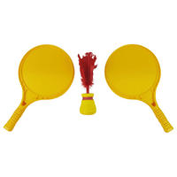 FEDERBALLSET  - Gelb/Rot, KONVENTIONELL, Kunststoff (9/9/20cm)