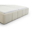 POLSTERBETT 180/200 cm  in Creme  - Creme/Schwarz, Design, Holz/Textil (180/200cm) - Xora