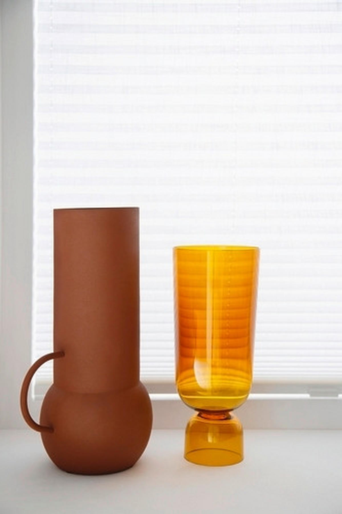 PLISSÉGARDIN  - vit, Basics, textil (90/130cm) - Schöner Wohnen
