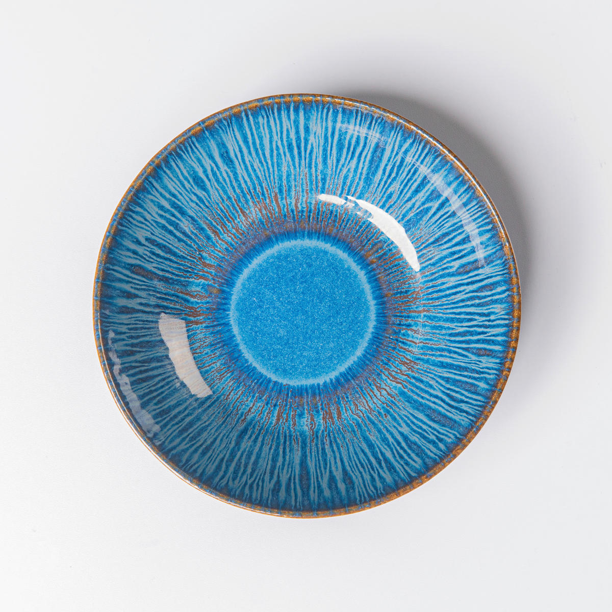 MÜSLISCHALENSET EISFALL  - Blau, Basics, Keramik (17,2/5cm) - Gipfelstück