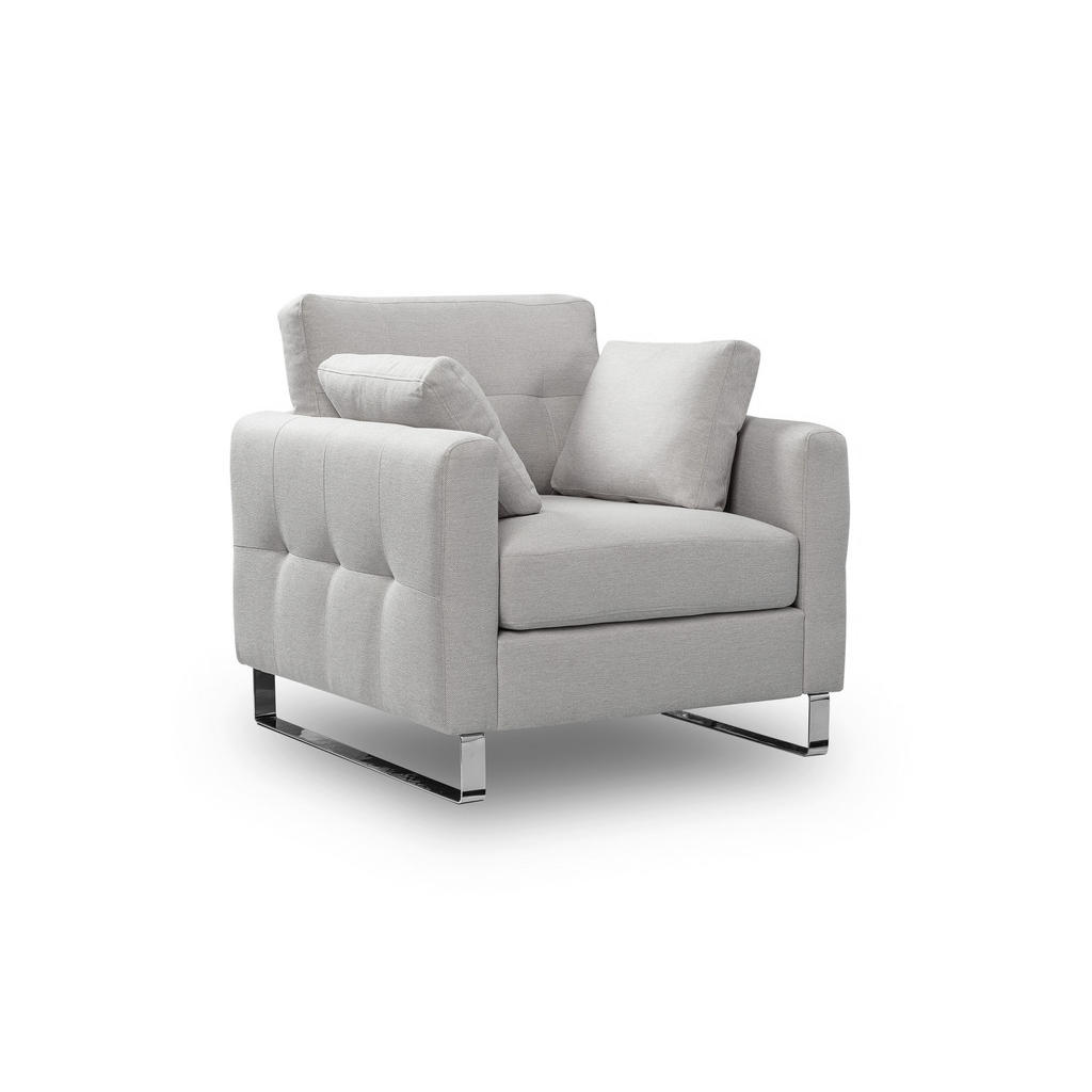 1,5-Sitzer Hera Hellgrau B: 93cm