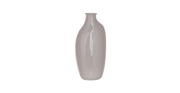 VASE 15 cm  - Hellgrau, Basics, Glas (7,2/15/5,5cm) - Ambia Home